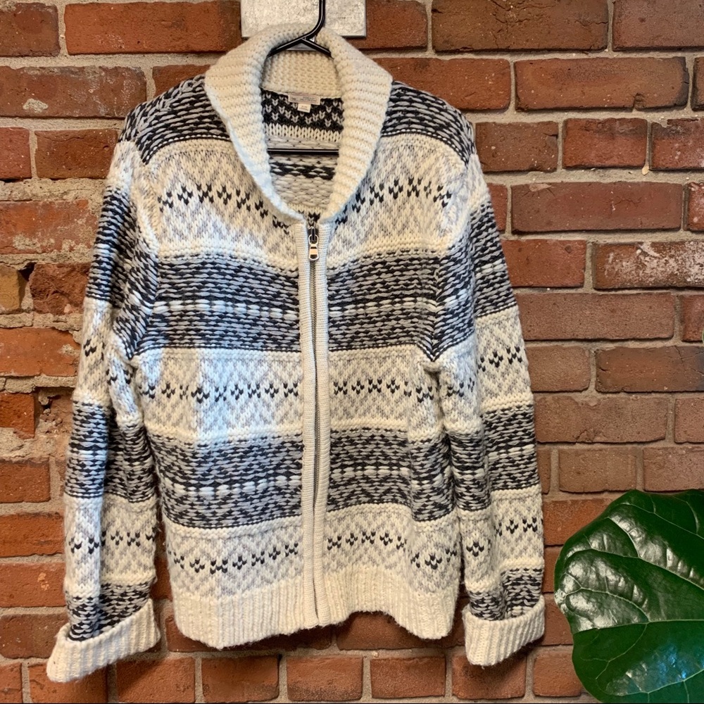 GAP | Fair Isle Zip Sweater